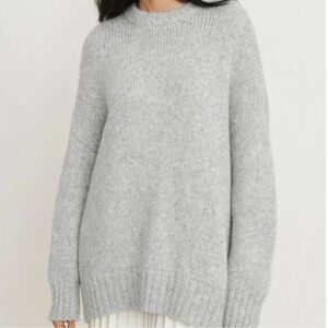 Jenni Kayne Alpaca Cocoon Crewneck - Medium